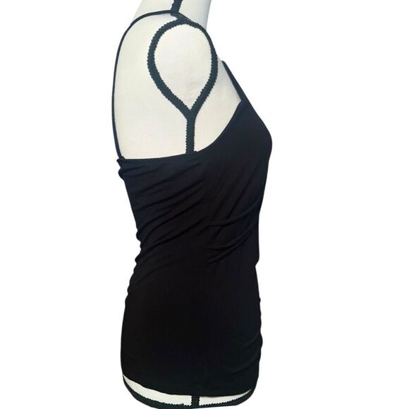 Black Strappy Tank Top - Picture 6 of 9